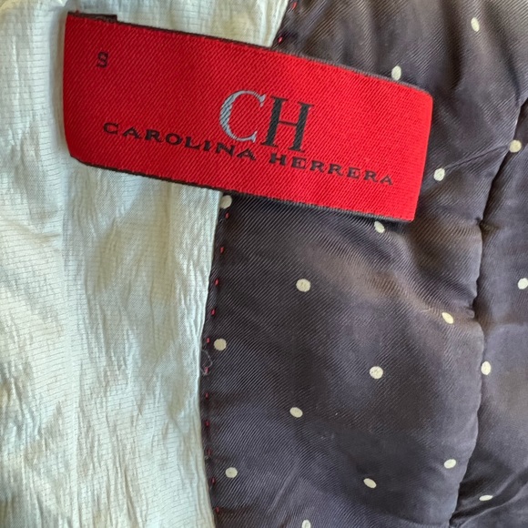 CH Carolina Herrera Jacket Rabbit Fur Size Small - Picture 9 of 11